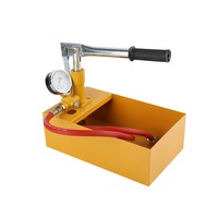 Herramienta de Plomería Manual, Banco de Pruebas de Agua, Bomba de Prueba Hidrostática Manual para Tuberías, Bomba de Prueba de Alta Presión Hidráulica