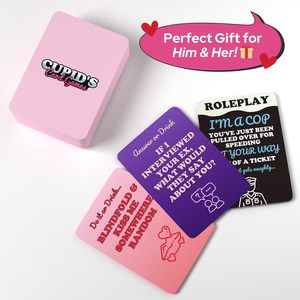 Jeu <span class=keywords><strong>de</strong></span> cartes <span class=keywords><strong>Cupidon</strong></span> pour couples – Jeu <span class=keywords><strong>de</strong></span> boisson pour adultes uniquement, idéal pour les soirées romantiques, les jeux <span class=keywords><strong>de</strong></span> chambre à coucher pour couples, pour petit ami et petite amie, jeu <span class=keywords><strong>de</strong></span> fête - Product Image 6