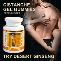 Complément Nutritionnel Énergisant Masculin Personnalisé : Gélules d'Extrait de Cistanche, Poudre de Maca pour Adultes (Cistanche Tubulosa)