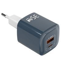 Cargador USB C de 35W para iPhone 17 con Carga Rápida, Nexode, 2 Puertos, GaN, PPS, Compacto, para iPhone, Galaxy y Más