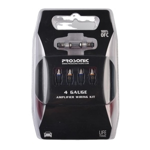 PS-K3 RCA de calibre 0 color azul y de plata coche amplificador de Audio Cable de instalación <span class=keywords><strong>Amp</strong></span> Kits de cableado - Product Image 5
