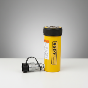 Vérin hydraulique à simple effet SOV RC-506 700 bars 50 tonnes avec retour par ressort, matériau 42CRMO, hauteur 441 mm - Product Image 3