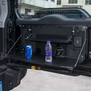 Estante de Almacenamiento Trasero de Aluminio de Alta Calidad, Diseño Defender Negro, con Fácil Instalación para JETOUR T2 Traveler SUV por TENES - Product Image 3