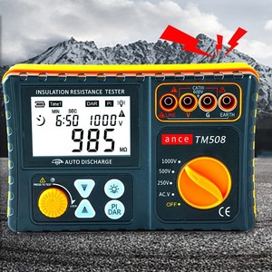 Testeur de résistance d'isolement à affichage numérique, électronique dédié haute précision pour le courant de fuite des véhicules industriels à batterie - Product Image 1
