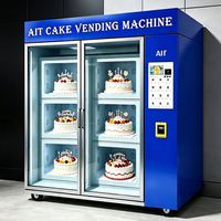 AIT Vers Fruit Groenten Groot Vak Onbemand Zelfbedieningsautomaat Taartvak Thermoelektrische Koeling