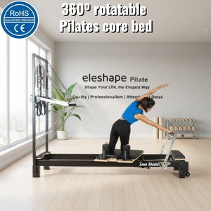 Equipo de Pilates Multifuncional de Alta Calidad para el Hogar, Ajustable y Giratorio <span class=keywords><strong>360</strong></span>°, Reformer de Pilates de Aleación de Aluminio Resistente - Product Image 1