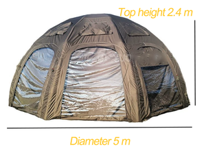 Vente directe <span class=keywords><strong>d</strong></span>'usine de tentes gonflables circulaires octogonales pour le <span class=keywords><strong>camping</strong></span> en plein air, adaptées à plus de 10 personnes, tente pneumatique - Product Image 6