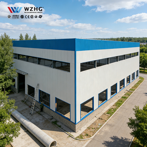 Estructura de Acero Prefabricada de Alta Calidad a Gran Escala para Almacenes, Edificios Industriales, Talleres, Hospitales, Uso en EE. UU. - Product Image 1