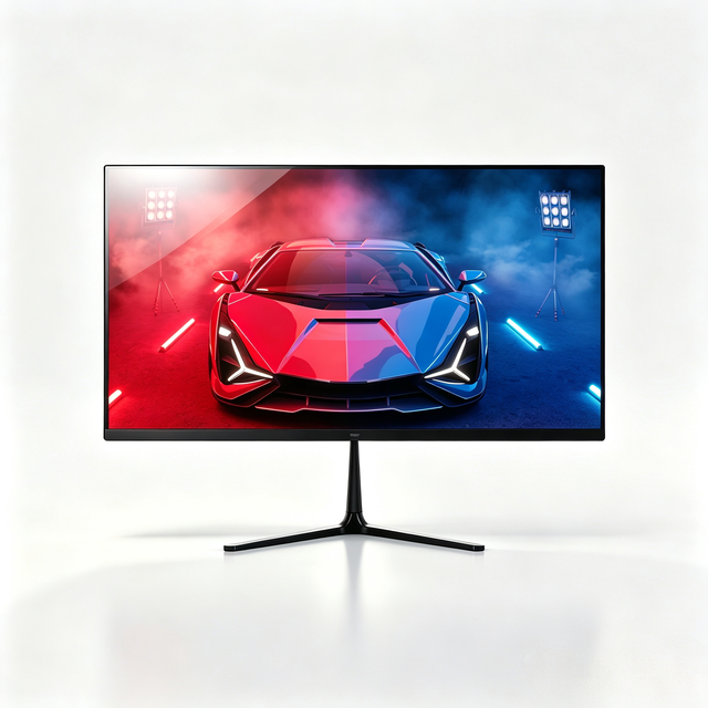 New 23.8" FHD VA LED PC Gaming Monitor 75Hz 1080P with VGA/ Ports-Black in Stock