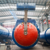 Autoclave industriel utilisé pour le durcissement du béton, ligne de production de blocs AAC, autoclave