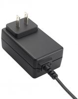 Adaptateur secteur mural 12V 2A 24W pour brosse à dents électrique sonique avec prise DC 5.5x2.1mm, design compact