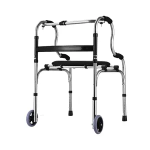 مساعدة للمعاقين في السير، معزز للمسنين، إطار مساعدة في السير، كرسي بعجلات على أربع أرجل، مساعدة في السير على أربع أرجل