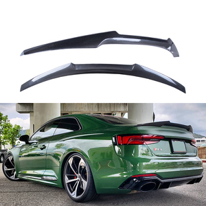 For A5 S5 RS5 B9 2Door Coupe M4 Style Rear Spoiler Trunk Wing 2016-2023 Carbon Fiber - Product Image 1