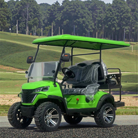 Voiture de golf électrique homologuée pour la route, 6 places, buggy tout-terrain