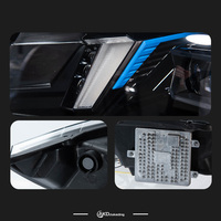 Phare de voiture pour BMW E87, lentille de projecteur de phare, Série 1 2007-2011, phare avec animation de signalisation, accessoire automobile