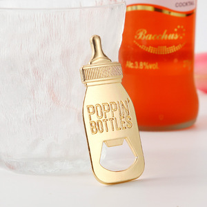 Bottle Opener Pink And Blue Zinc Alloy Portable Beer Opener <b>Thank</b> You Gifts Party Favors - Product Image 4