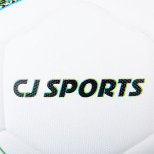 CJ Sports-Balón de fútbol profesional duradero, tamaño Premium 5, material de goma PVC de entrenamiento de liga de cuero PU con unión térmica - Product Image 2