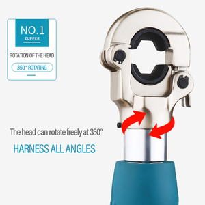 ZUPPER PZ-300 Mini Công Cụ Kết Nối Dây Pin Thủy Lực Chạy Bằng Pin Công Cụ Cáp Uốn THỦY LỰC 16-300Mm 350 Độ - Product Image 3