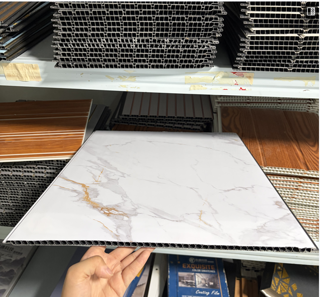 Modern PVC Interior Wall Panels 40cm 60cm Width Selection, 7/8/9mm ...