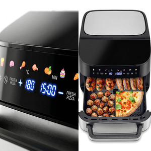 Nouvelle <span class=keywords><strong>Friteuse</strong></span> à Air Chaud Intelligente 7L, Four Multifonction Électrique, Appareil de Cuisine Français, Machine à Pizza en Acier Inoxydable pour Usage Domestique - Product Image 6