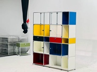 Umweltfreundlicher Edelstahl-Modulschrank, Möbel für Zuhause, Rostfreie Langlebige Aufbewahrungslösung