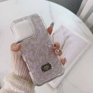 Fábrica al por mayor claro suave Tpu <span class=keywords><strong>Pc</strong></span> brillo diamante lujo color teléfono caso para ZTE Blade a35a55 AXON60 - Product Image 5