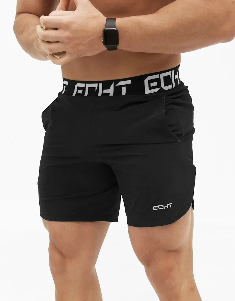 Decheng Custom Elastische Tailleband Nylon Shorts Voor Heren Plus Size Heren Hardlooptraining Atletische Gymshorts