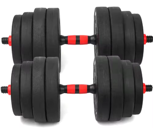 ZJFIT Pesas ajustables Equipo Entrenamiento de entrenamiento de pesas en el hogar <span class=keywords><strong>Mancuernas</strong></span> L <span class=keywords><strong>Kit</strong></span> <span class=keywords><strong>20</strong></span> <span class=keywords><strong>Kg</strong></span> Hervidor Bell Grip para <span class=keywords><strong>Mancuernas</strong></span> Set 50k - Product Image 1
