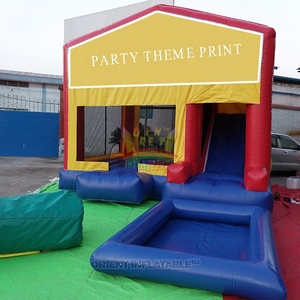 Orient Inflatables Thương Mại Phổ Biến Combo <span class=keywords><strong>Inflatable</strong></span> Bounce Castle House Slide Với Hồ Bơi Có Thể Tháo Rời - Product Image 3
