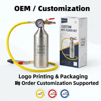 Kit de rinçage pour système de climatisation automobile FS-399, outils de nettoyage pour flacons de perfusion IV pour système de climatisation
