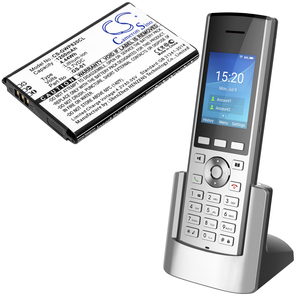 Batterie pour Grandstream <span class=keywords><strong>WP820</strong></span> DP730 WP810 GMD1208 GS-01 3.70V 1200mAh - Product Image 1