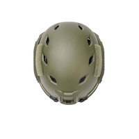 Casque tactique Bump Version rapide en plastique ABS de haute qualité avec mentonnière réglable adapté aux jeux Cosplay et CS