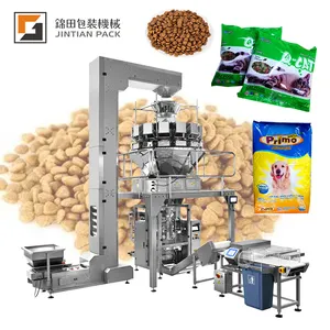 Automatic 10/14 heads weigher Roasted Coffee Bean Packing Machine with Degassing Valve Applicator