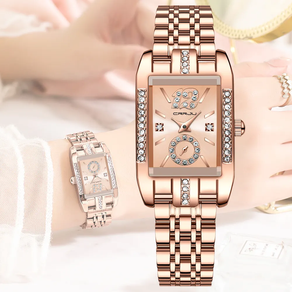 Waterproof Full Diamond Fashion Teenage Girl Bracelet Watch Luxury Women Jewelry Watch