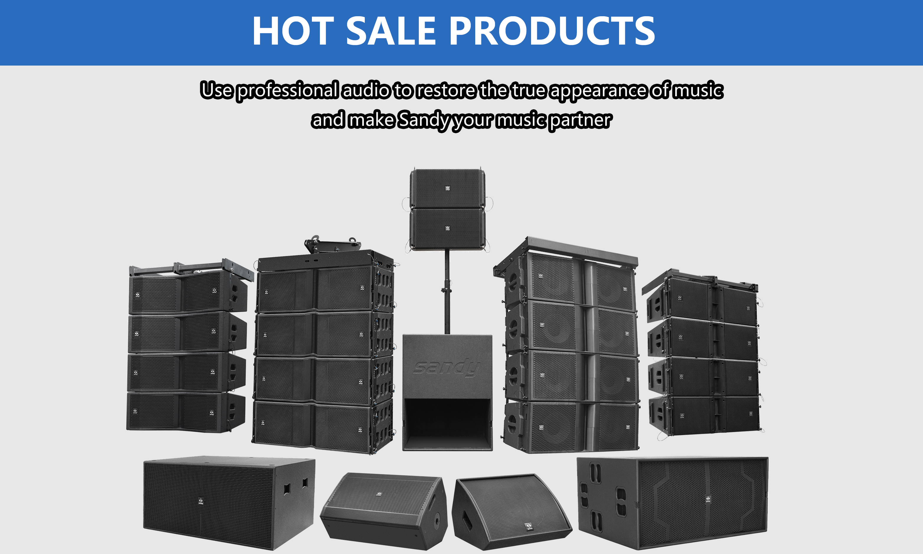 Diviseur de fréquence Audio multi-haut-parleurs professionnel 150W