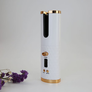 เครื่องม้วนผมไร้สายอัตโนมัติร้อนเร็วจอ LCD อุณหภูมิ6ระดับเครื่องรีดจัดแต่งทรงผมแบบชาร์จไฟได้6ตัวจับเวลาสำหรับ<span class=keywords><strong>ผม</strong></span>หยิก - Product Image 6