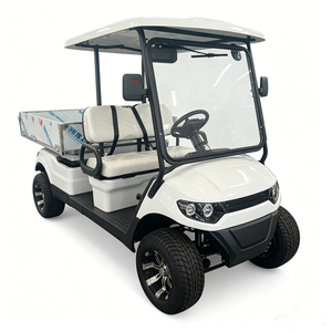 Carrito de Golf Eléctrico de 2 Plazas con Caja de Carga - Product Image 1