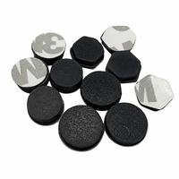 Patins en caoutchouc silicone auto-adhésifs industriels, noirs, souples, antidérapants, avec service de découpe