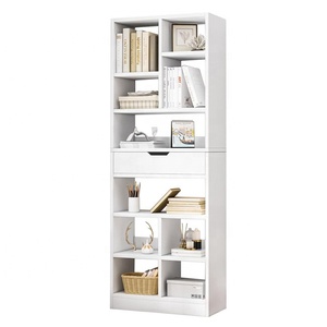 Bibliothèque cubique en bois moderne et facile à assembler personnalisée pour la chambre à coucher et la bibliothèque, pour la maison et le supermarché, étagère <span class=keywords><strong>d</strong></span>'<span class=keywords><strong>angle</strong></span> - Product Image 2