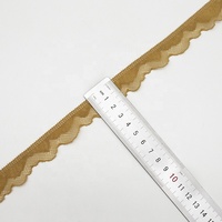 Dentelle blanche Soluble dans l'eau broderie dentelle élastique ruban garniture tissu pour coudre vêtements accessoires à la main bricolage