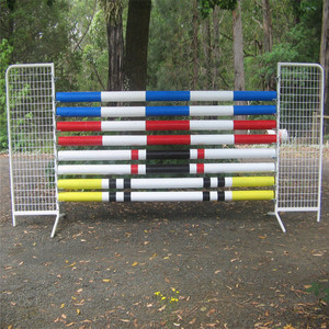 Ultimo Modello di Ostacoli per Salto Equestre con <span class=keywords><strong>Ali</strong></span> e Barre Tagliate Set Completo per Competizioni - Product Image 6
