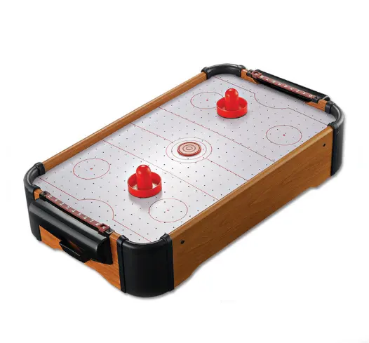 LANDER-MAN MDF Phổ Biến Mini Air Hockey Bảng Trò Chơi Hội Đồng Quản Trị