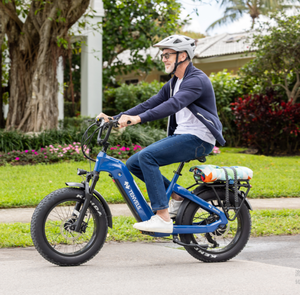 Vélo électrique pour hommes, pneus larges de 26 pouces, vélo électrique pour neige et sable pour adultes, moteur à moyeu arrière avec batterie 48V 20Ah longue portée, vélo électrique à pneus larges - Product Image 3