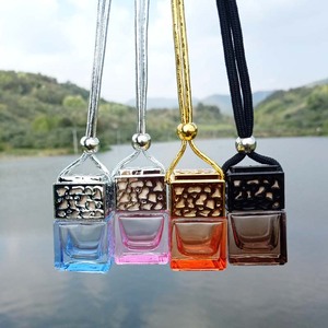 <span class=keywords><strong>Diffuser</strong></span> minyak esensial mobil, Aksesori Interior botol parfum wangi, ornamen botol gantung kosong - Product Image 2