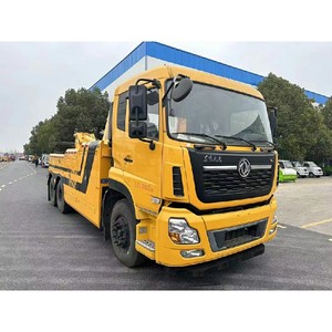 Camión Grúa de Servicio Pesado Dongfeng con Grúa de Brazo de 20 Toneladas, Camión Grúa 6x4 para Rescate de Vehículos - Product Image 1
