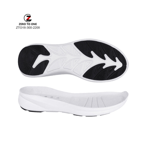 High Quality Durable White Black Wear-resistant Sports Running <strong>EVA</strong> and PTR Shoes Phylon Sole - Product Image 4
