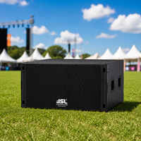 Subwoofer amplifié professionnel JSL de 12 pouces, 400 W RMS, amplificateur de classe D avec DSP pour système de sonorisation K1 Line Array, audio professionnel de scène