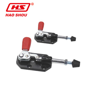Manufacturer Supplies Heavy Duty Galvanized Steel Push-Pull <b>Quick</b> <b>Clamps</b> HS-302-CL Good Hand Brand From Taiwan - Product Image 2