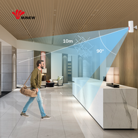 Capteur infrarouge passif Bluetooth 5.0 Minew MSP01, capteur PIR pour la surveillance des mouvements corporels en intérieur