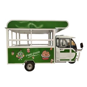 Camion de restauration rapide à vendre en Chine - Camion de crème glacée mobile avec construction en acier inoxydable, taille personnalisable, utilisation en extérieur - Product Image 6